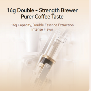 เครื่องชงกาแฟอัตโนมัติ Dr.Coffee White Household 9 บาร์ ให้กาแฟเข้มข้นและมีรสชาติกลมกล่อม อัตโนมัติ ต่อเนื่อง - Product Image 2