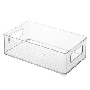Acrylic Desktop Storage <b>Box</b> Transparent Rectangular With Drawers 1L Capacity For Makeup Organizers On Table - Product Image 5