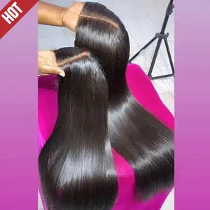 Wholesale Frontal Glueless Full Hd Lace Wig Cuticle Aligned Virgin Raw Indian Hair Wig Unprocessed Lace Front Wigs Human Hair