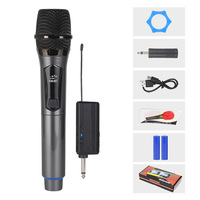 Microphone de conférence sans fil 2,4 GHz léger haute fidélité à condensateur omnidirectionnel XLR portable