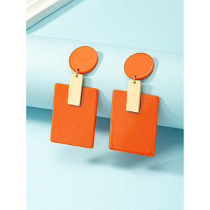 Orecchini Pendenti Scintillanti in Oro Glamour - Product Image 6