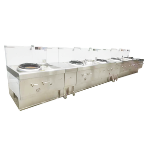 VICTORY KITCHEN <b>Gas</b> <b>Cooktop</b> Triple Burner Stainless Steel Worktable for Hotel Household Outdoor Use - Product Image 5