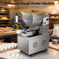 Diviseuse de pâte pneumatique commerciale haute capacité à prix d'usine, machine à couper la pâte pour salle à manger, machine à former des boules de pâte rondes