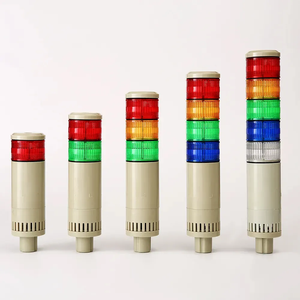 Công nghiệp Chỉ số đèn 3 đèn LED tín hiệu tháp ánh sáng với buzzer - Product Image 2