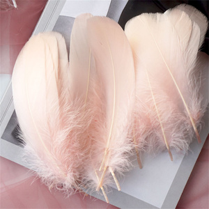シャンパングースフェザーアートクラフトDIYペンウイングヘッドドレスパーティーカーニバルコスチューム帽子ヘアアクセサリーハロウィンホームクリスマス - Product Image 1
