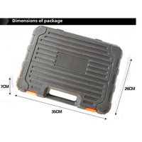Ensemble d'outils ménagers haut de gamme CN de 82 pièces, boîte à outils multi-usages OEM, kit combiné d'outils à main pour électriciens et charpentiers