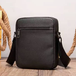 <strong>Cell</strong> <strong>Phone</strong> <strong>Bag</strong> Popular Casual Genuine Leather Halter for Men Wholesale Genuine Cowhide Crossbody Shoulder <strong>Bag</strong> Messenger <strong>Bag</strong> - Product Image 3
