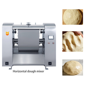 Nueva Mezcladora de Masa Horizontal Automática Eléctrica de Acero Inoxidable, Máquina Industrial para Amasar Masa para Producción de Alimentos - Product Image 1