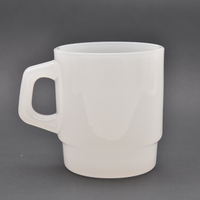 Koreanische Milch Jade Tasse Restaurant dekorative Tasse Großhandel maßge schneiderte Tee tassen Glas wieder verwendbare Eis Kaffeetasse