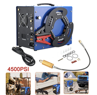 Compresseur d'air PCP portable 12V 4500Psi 300Bar 30mpa, pompe haute pression avec adaptateur secteur et ventilateur intégrés, arrêt automatique pour la plongée