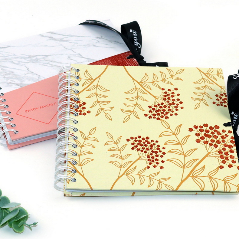 Высококачественный защитный альбом с бантом для студентов, оптовая продажа, альбом для скрапбукинга «сделай сам», ручной альбом