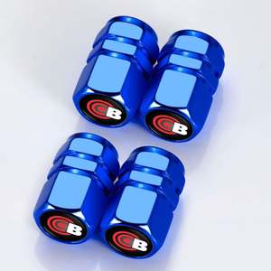 Bouchons de <span class=keywords><strong>valve</strong></span> de <span class=keywords><strong>pneu</strong></span> en alliage d'aluminium avec logo personnalisé pour valves Schrader, 3 couleurs disponibles, nouvelle qualité supérieure, rénovation/amélioration pour tous - Product Image 4