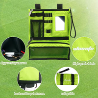 Sac d'accessoires de golf en nylon grande capacité, étanche, pour organiser les tees et les balles, durable, de voyage, de qualité supérieure, personnalisable en usine