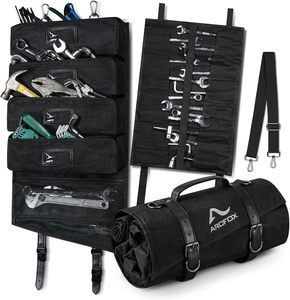 Free sample Multifunctional Vehicle Safety Custom <b>Roll</b> <b>up</b> Simple Hand Holder Electrician Tool Bag for Sale - Product Image 6
