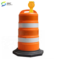 Route allée trottoir rue route construction eau remplissable diviseur de sécurité barricade empilé trafic barrière en plastique