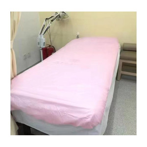 Materiali monouso cosmetico trasferimento lenzuola materiale bianco blu rosa PP laminato PE <span class=keywords><strong>Film</strong></span> per bella/spa - Product Image 3