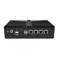 Mini PC Industrial Mikrotik Ubuntu Linux con AMD R5 7640HS2, 2.5G NIC, Soft Router, Tipo-C Oculink, DDR5, IA, Doble LAN 10G