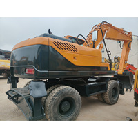 90% Nueva excavadora de ruedas Hyundai 210-7 Excavadora Hyundai 210 a bajo precio CIF