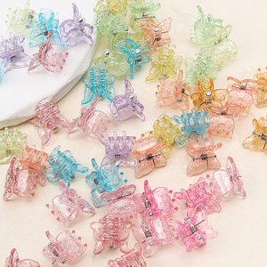 Pinzas para el pelo para niñas pequeñas, pinzas para el pelo con flequillo, pinzas para el pelo de mariposa, 30/50 Uds., colores surtidos - Product Image 2