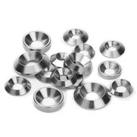 M3 M4 M5 M6 SS304 SS316creux bol tasse formes Cocave convexe poisson oeil serrure rondelles fraisées pour composant d'enrouleur de câble