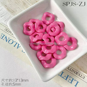 Macaron Polish Stacking Toys Straight Hole Beading DIY Craft Accessories Phone Chains Hair ropes Jewelry <b>Beads</b> Versatile - Product Image 2