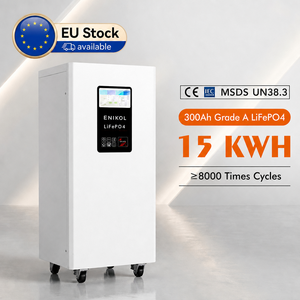 ชุดแบตเตอรี่ EU DDP Delivery 51.2V 300Ah ความจุ 15kWh พร้อมพอร์ตสื่อสาร CAN - Product Image 1