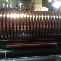 Rouleau de Mylar souple à 3 couches, film couleur cuivre, feuille d'aluminium + Mylar PET pour matériau de conduit HVAC, conduit d'air flexible