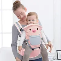 Nieuwe Baby Carrier Soft Sling Dragen Allemaal met Hip Seat Ergonomische Kind en Pasgeboren Zetels