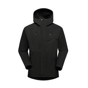 Nouveauté <span class=keywords><strong>Veste</strong></span> à capuche <span class=keywords><strong>imperméable</strong></span> et coupe-vent en PU décontractée pour hommes et femmes avec support en forme de lapin pour l'escalade en plein air et les sports d'hiver - Product Image 5