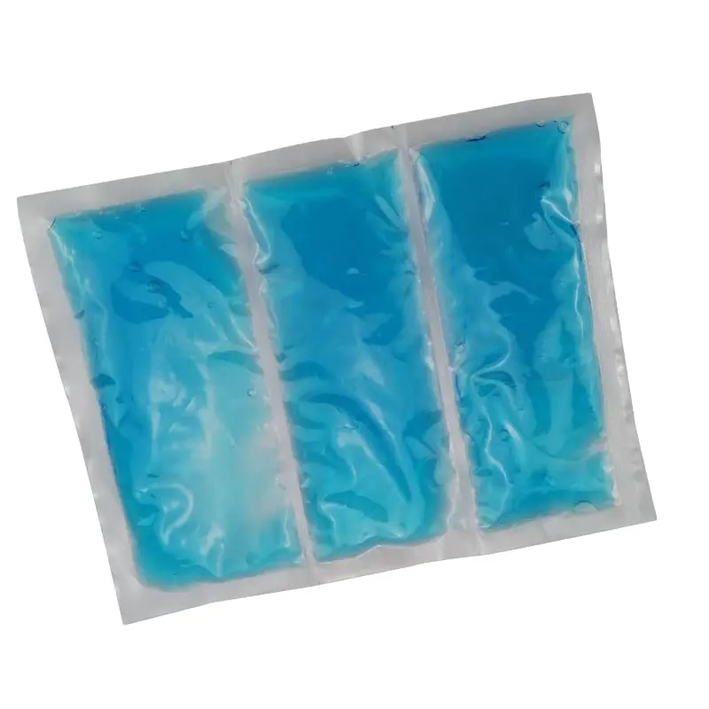 Offre spéciale 3 cube Réfrigérant Silicone Gel Glace de Congélateur pour L'expédition De Nourriture