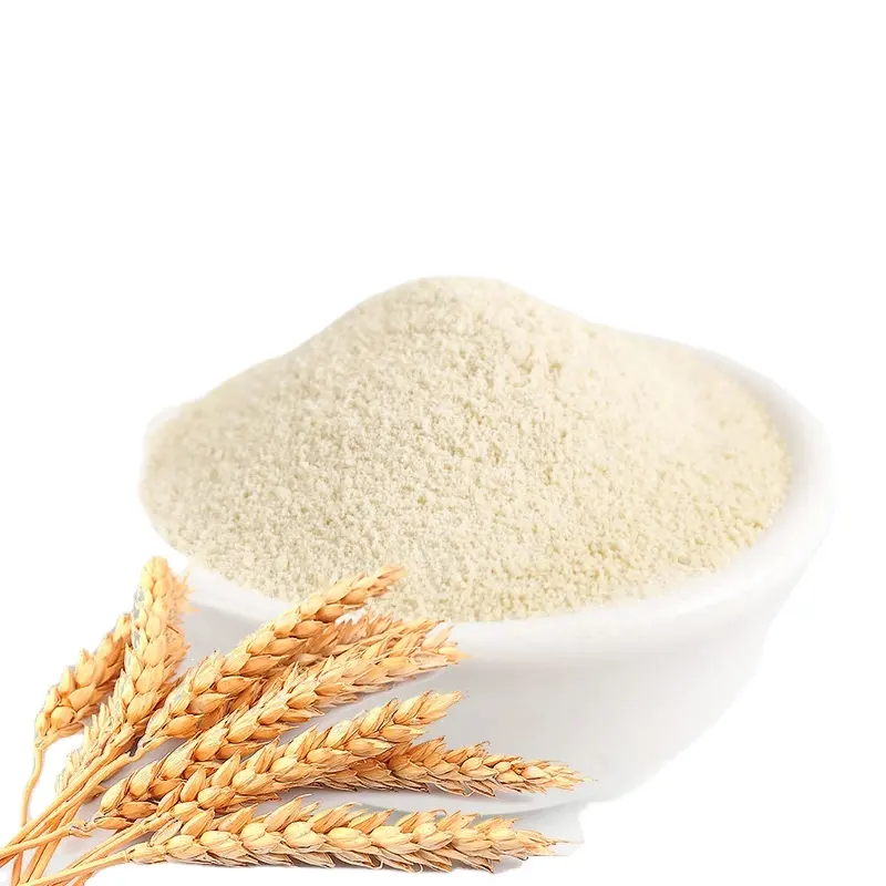 Alat pemberi makanan tepung Gluten gandum Vital kualitas tinggi roti/mie membuat makanan berbahan dasar tepung Gluten gandum 25kg harga