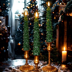 Nuevas Velas <span class=keywords><strong>LED</strong></span> Cónicas para Árbol de Navidad 2026 con Control Remoto de 10 Teclas, Velas Electrónicas para Árbol de Pino, Luz Ambiental Navideña, Decoración, Venta al por Mayor de Fábrica - Product Image 4