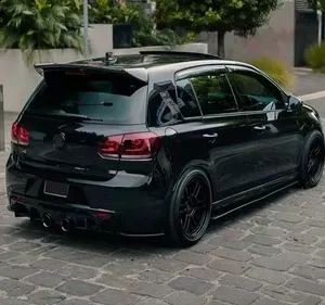 Spoiler de coffre arrière StarNav style robot, extension de spoiler de toit arrière, kit carrosserie tuning pour Golf 6 Mk6 GTD R20 - Product Image 4