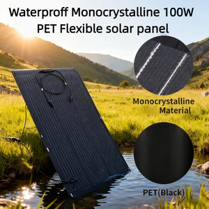แผงโซลาร์เซลล์ Alecter Solar APH-P96 Ultra-Light 100W โมโนคริสตัลไลน์ซิลิคอนแบบยืดหยุ่น ประสิทธิภาพสูง สำหรับ Solar APH-P96 100W แบบยืดหยุ่น - Product Image 5