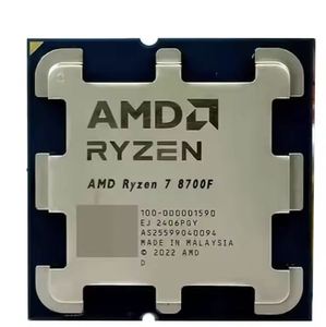 เอเอ็มดี R7 8700F เดสก์ท็อปซีพียู6-core 4.2กิกะเฮิร์ตซ์65วัตต์ซ็อกเก็ตโปรเซสเซอร์ AM5ในถาดใหม่หกแกน - Product Image 1