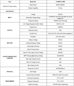 Năng lượng mặt trời Inverter 20kW 3 giai đoạn MPPT offgrid 500vdc năng lượng mặt trời và gió sạc lai điều khiển 5000 Wát năng lượng mặt trời CHARGE CONTROLLER Inverte - Product Image 6
