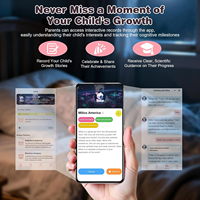 Jouet en peluche interactif intelligent AI, compagnon parlant multilingue, voix commutable, poupée rechargeable, OEM ODM, vente en gros