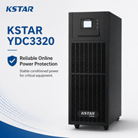 Kstar YDC3320 20KVA Tour d'alimentation sans interruption (UPS) avec fonction parallèle, double conversion en ligne, PF=0.99, double affichage LCD/LED, pour le transport