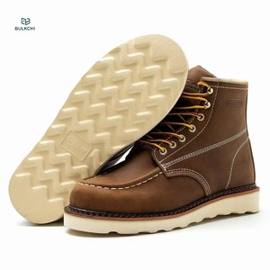<span class=keywords><strong>Botas</strong></span> de Seguridad con Puntera de Acero Goodyear Welt, Populares, Impermeables, Ligeras y Cómodas, de Media Caña, <span class=keywords><strong>para</strong></span> <span class=keywords><strong>Hombre</strong></span>, <span class=keywords><strong>Botas</strong></span> de Trabajo Unisex - Product Image 1