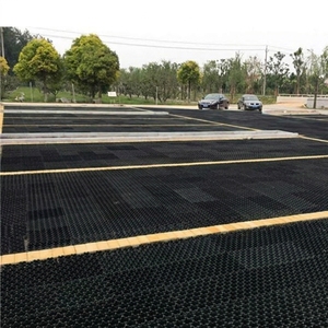 Grille de pavage en plastique HDPE, couleurs noir, vert, <span class=keywords><strong>blanc</strong></span>, pour extérieur, en nid d'abeille, pour allées, <span class=keywords><strong>stabilisateur</strong></span> de <span class=keywords><strong>gravier</strong></span> - Product Image 1