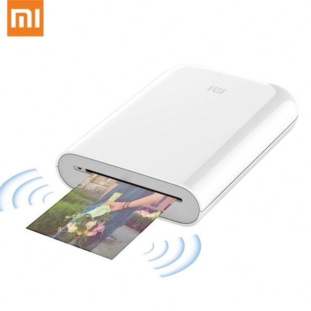 Original Mi Home APP Supported Portable Mini Thermal Printer ZINK Inkless Technology for Photo AR Video & USB Color Printing