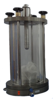 Chambre d'essai triaxiale ASTM D2850 D4767 BS1377 38 mm, cellule de pression, appareil de test triaxial des sols