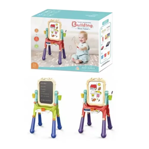 Prodotti di vendita calda 360 gradi rotante verticale magnetico doppio lato cancellabile tavolo da <span class=keywords><strong>disegno</strong></span> giocattolo - Product Image 2