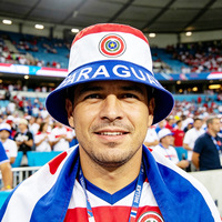 Chapeau Bob Drapeau Paraguay pour Fan de Football, Casquette de Pêcheur, Chapeau de Soleil Unisexe pour Supporter de la Coupe du Monde de Football, Chapeau de Plage et Festival en Plein Air