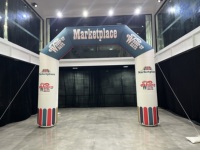 Arco Inflable Publicitario Aero Race, Arco Inflable Personalizado para Eventos y Promociones al Aire Libre