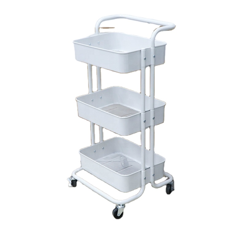 K/D 3 слоя корзина для хранения Кухня Кладовая стойки тележка для еды