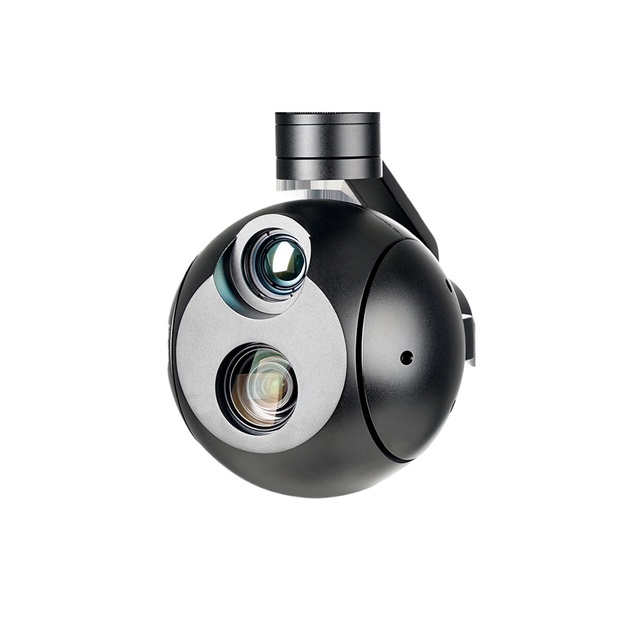 A10T Pro X IR Imager 10x Zoom EO AI Tracking Gimbal Camera Aluminum UAV Drone Payload