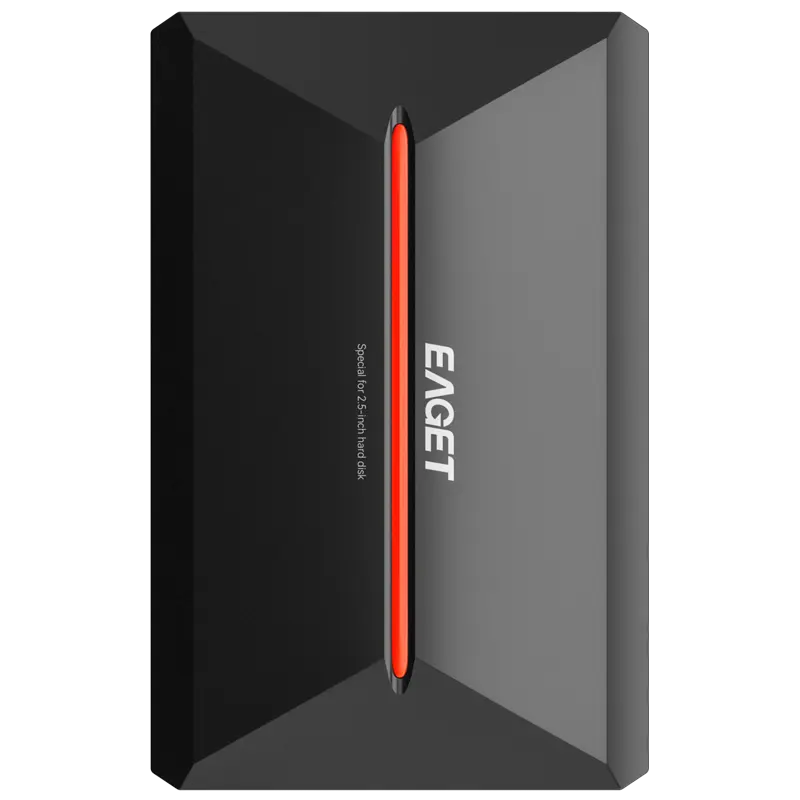 Внешний корпус для жесткого диска SSD, пластиковый прозрачный чехол для SSD 2,5 дюймов SATA III USB2.0 в наличии