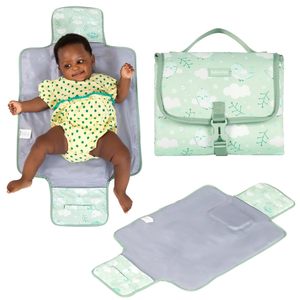Tapis à langer portable pour bébé, échantillon gratuit, de qualité supérieure, imperméable, léger, tapis à langer pour bébé - Product Image 3