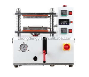 Vulcanisateur <span class=keywords><strong>manuel</strong></span> en caoutchouc avec chauffage de précision pour moulage de feuilles de silicone Presse à chaud pour produits plats en caoutchouc - Product Image 1